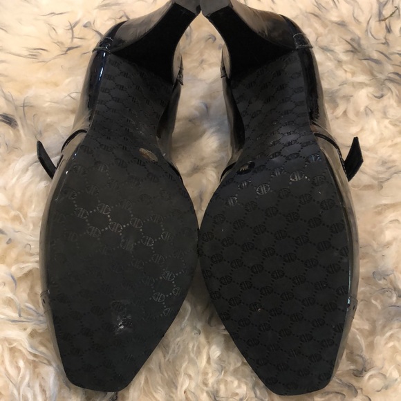 ANTONIO MELANI STORMY PATENT LEATHER BOOTIES - Picture 6 of 11